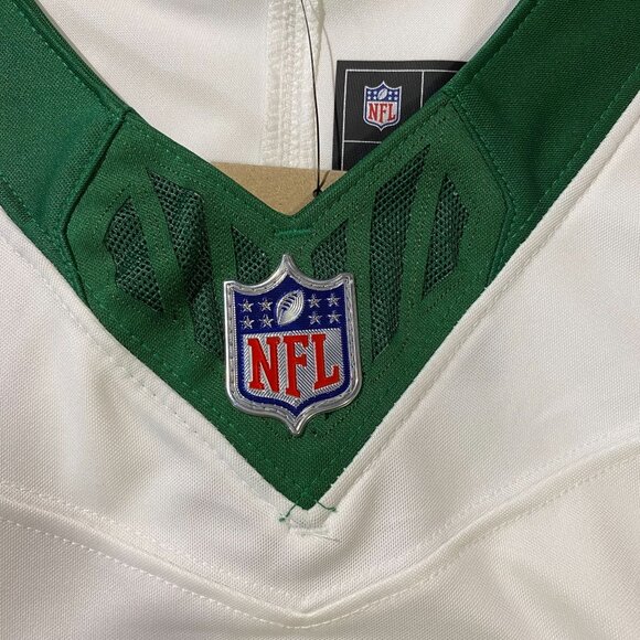Nike NFL Mens Aaron Rodgers #8 On Field New York Jets Jersey Size L White & Gree - Picture 14 of 14